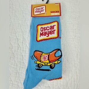 NWT! Oscar Meyer Weiner Mobile Crew Socks